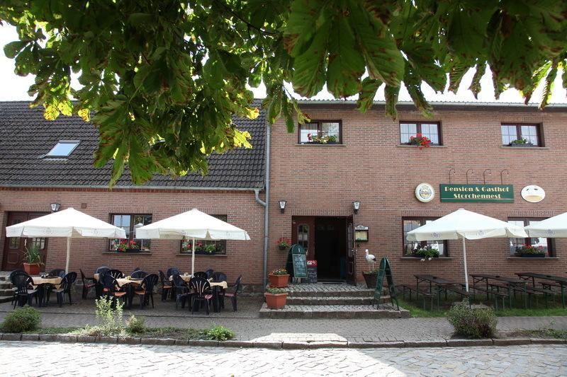 Pension & Gasthof Storchennest Gross Quassow Экстерьер фото